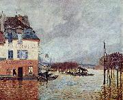 Alfred Sisley L inondation Port Marly Germany oil painting artist